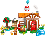 LEGO Animal Crossing Isabelle's House Visit Building Set 389 Pieces