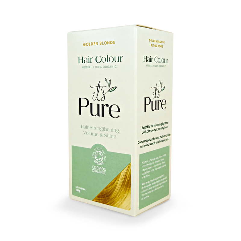 It's Pure Organic Henna Hair Colour Golden Blonde 110g