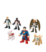 Action Figure Multipack with Six Posable Mini Figures for Ages 3 and Up