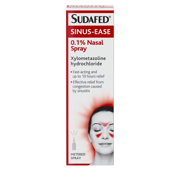 Sudafed Sinus-Ease 0.1% Nasal Spray 15ml GOODS Boots