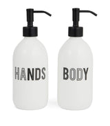 Anya Hindmarch Bone China Hand and Body Wash Dispenser Set