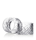 Waterford crystal Celebrations napkin rings set of 2 (British brand)