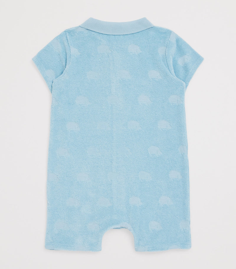 Tartine et Chocolat towelling jacquard playsuit for 1-18 months (British brand)