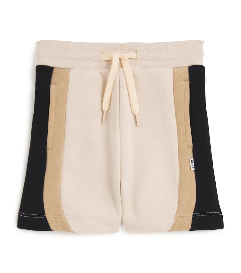 BOSS Kidswear Cotton-Blend Signature Stripe Shorts 3-36 months - British product