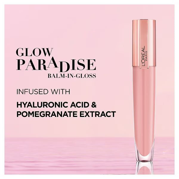 L'Oreal Paris Glow Paradise Balm-In-Gloss 408 Accentuate imported from the UK