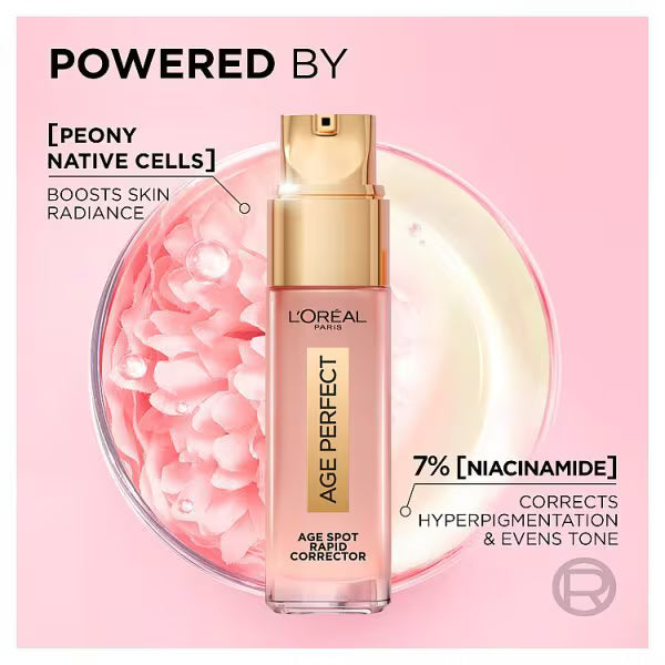 L'Oréal Paris Rapid Spot Corrector bottle, UK version