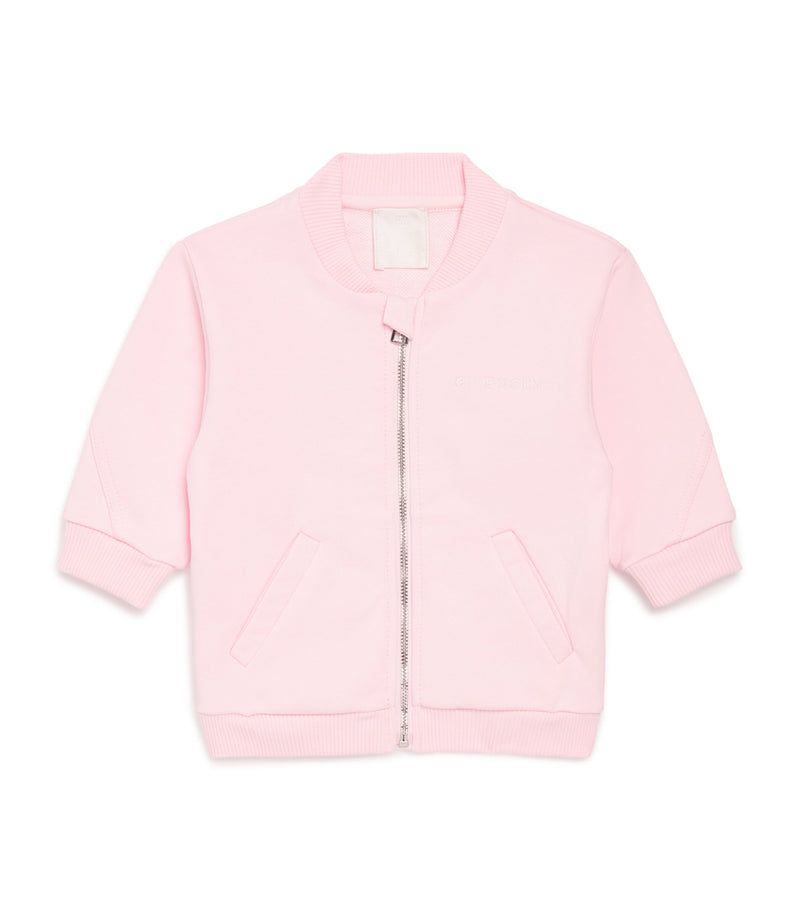 Givenchy kids cotton logo track jacket 6-36 months, UK version