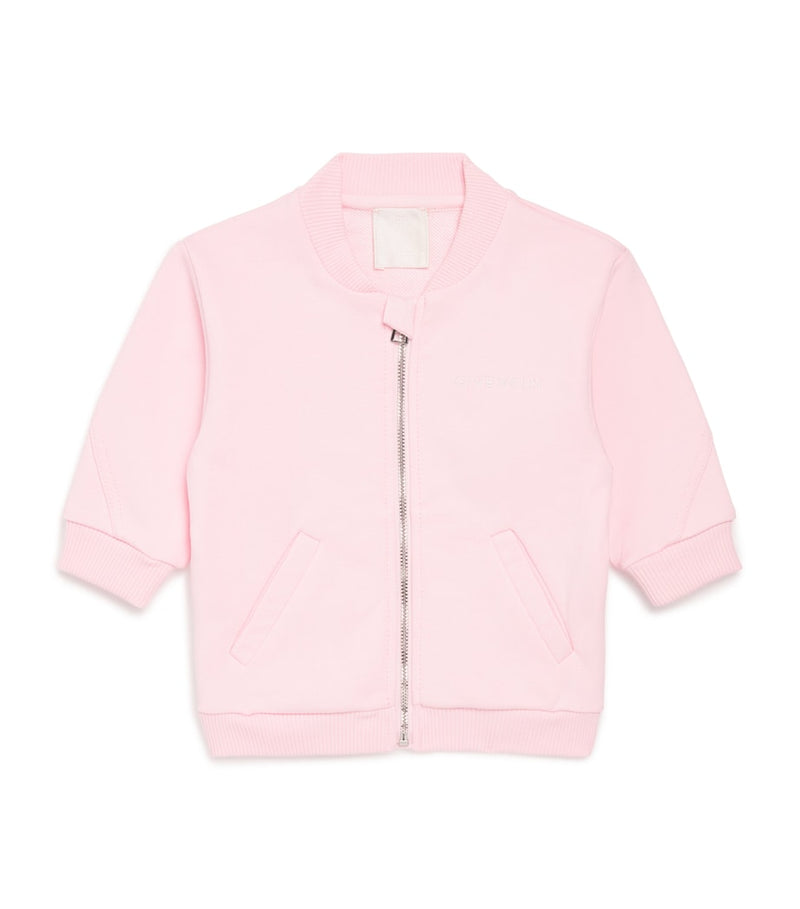 Givenchy kids cotton logo track jacket 6-36 months, UK version