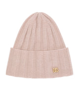 Dolce&Gabbana Kids Virgin Wool Logo Beanie