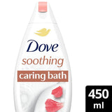Dove Soothing Almond Cream And Hibiscus Bath Soak 450ml