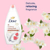 Dove Almond Cream Hibiscus Bath Soak 450ml - British product