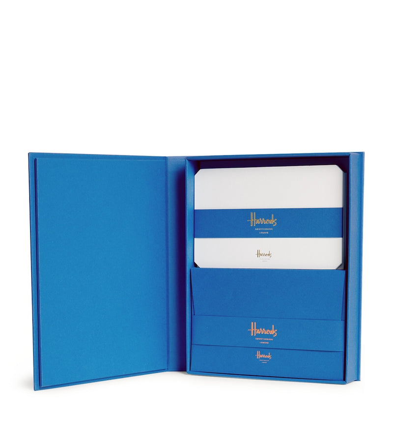 Harrods writing set with cards and envelopes, UK version