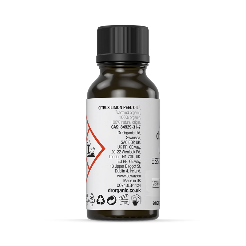 Dr Organic Lemon Pure Essential Oil 10ml