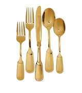 Ralph Lauren Home Gold-Plated Wentworth 5-Piece Cutlery Set