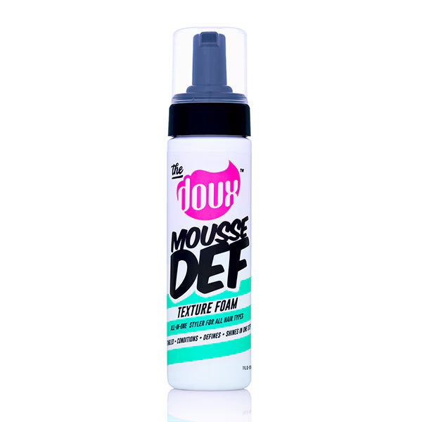The Doux Mousse Def Texture Foam hair mousse (British brand)