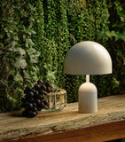 Tom Dixon portable bell table lamp with reflective stand (British brand)