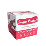 Sugar Coated Hair Removal Wax Kit Rosehip 200g (British brand)