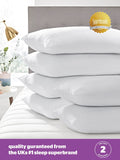 Silentnight Medium Deep Sleep Pillows 6 Pack (British brand)