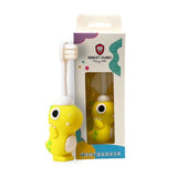 Smiley Clinic Kids Dinosaur Toothbrush Lemonade Yellow