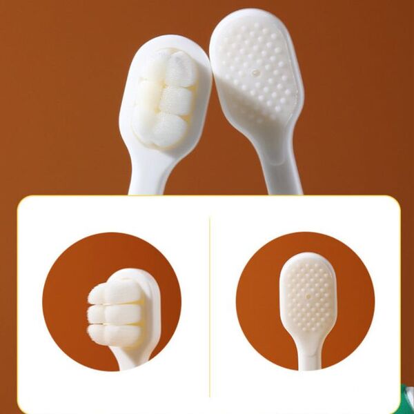 Smiley Clinic Kids Dinosaur Toothbrush Lemonade Yellow (British brand)