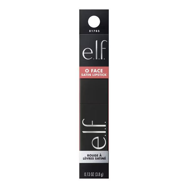 e.l.f. O Face Satin Lipstick Dirty Talk - British product