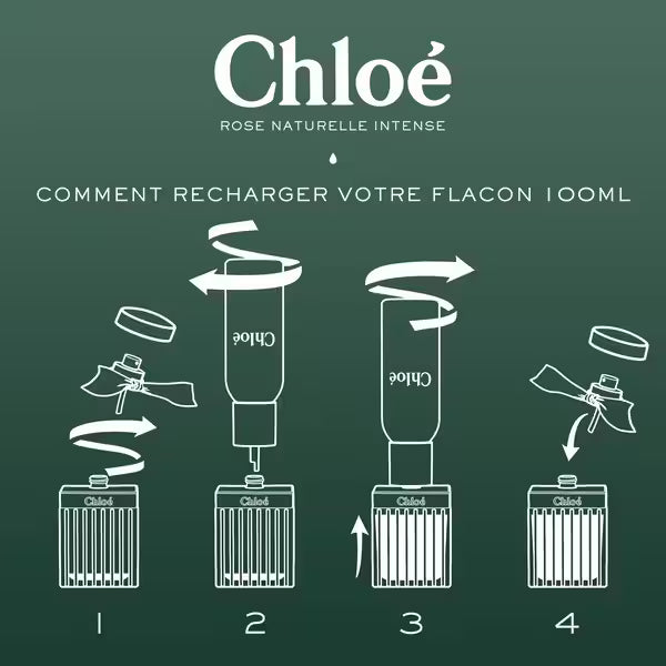 Chloé perfume Rose Naturelle Intense 150ml Refill - British product