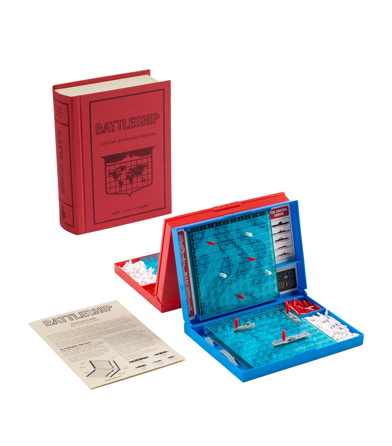 Vintage Bookshelf Battleship board game (British brand)