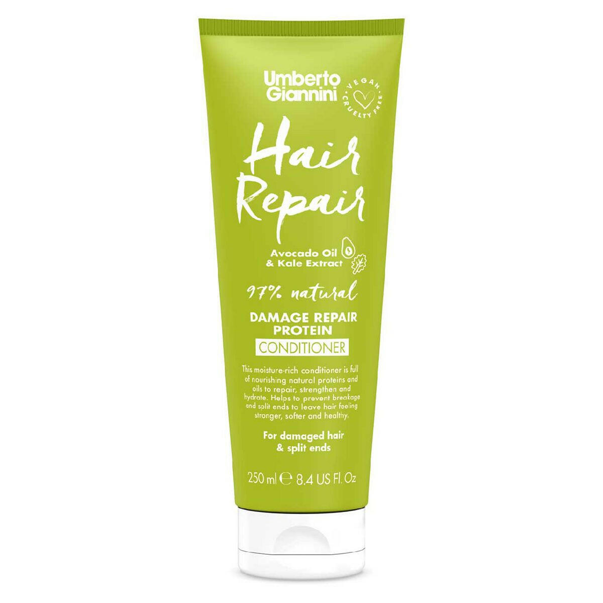 Umberto Giannini Hair Repair Protein Conditioner 250ml GOODS Boots