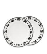 Dolce&Gabbana Casa DG Logo Bread Plates Set of 2 (17cm)