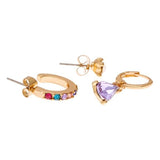 Superdrug Studio Multi Jewel Hoop & Stud 6PK GOODS Superdrug