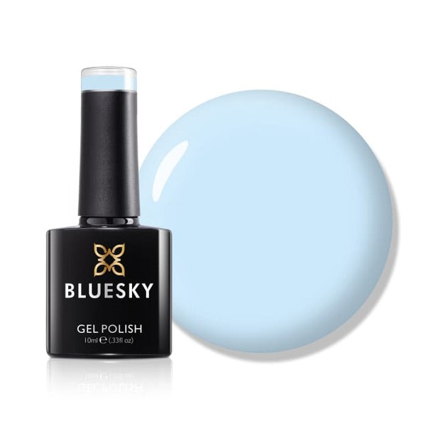 Bluesky baby blue gel polish for nails - British product