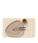 LIND DNA Large Square Corduroy Placemat Set of 4