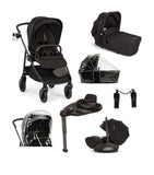 Nuna SWIV Pushchair, LYTL Carry Cot, ARRA Flex Car Seat and BASE Curv Adaptor Bundle