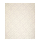 Dolce&Gabbana Casa Wool-Cashmere-Silk Logo Throw (140cm x 180cm)