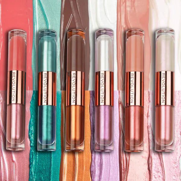 Revolution liquid eyeshadow Luminous Bronze, imported from the UK