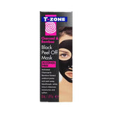 T-Zone Charcoal & Bamboo Black Peel Off Face Mask 50ml