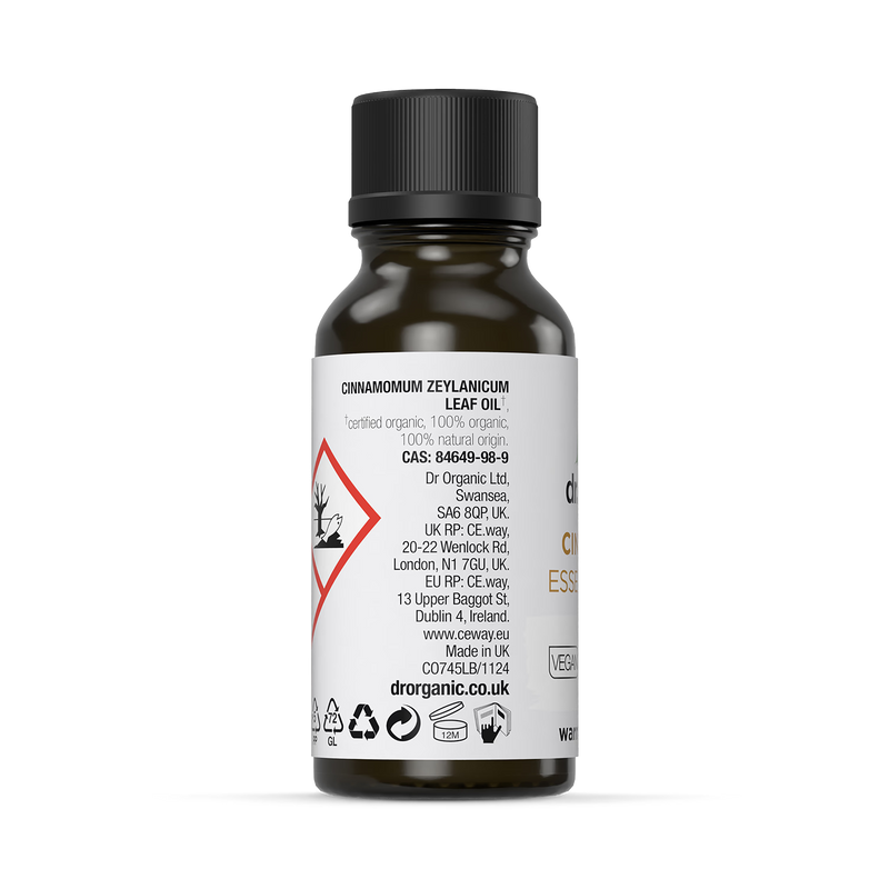 Dr Organic Cinnamon Pure Essential Oil 10ml