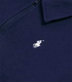 Ralph Lauren Kids Cotton-Blend Quarter-Zip Sweatshirt 6-14 Years, imported from the UK