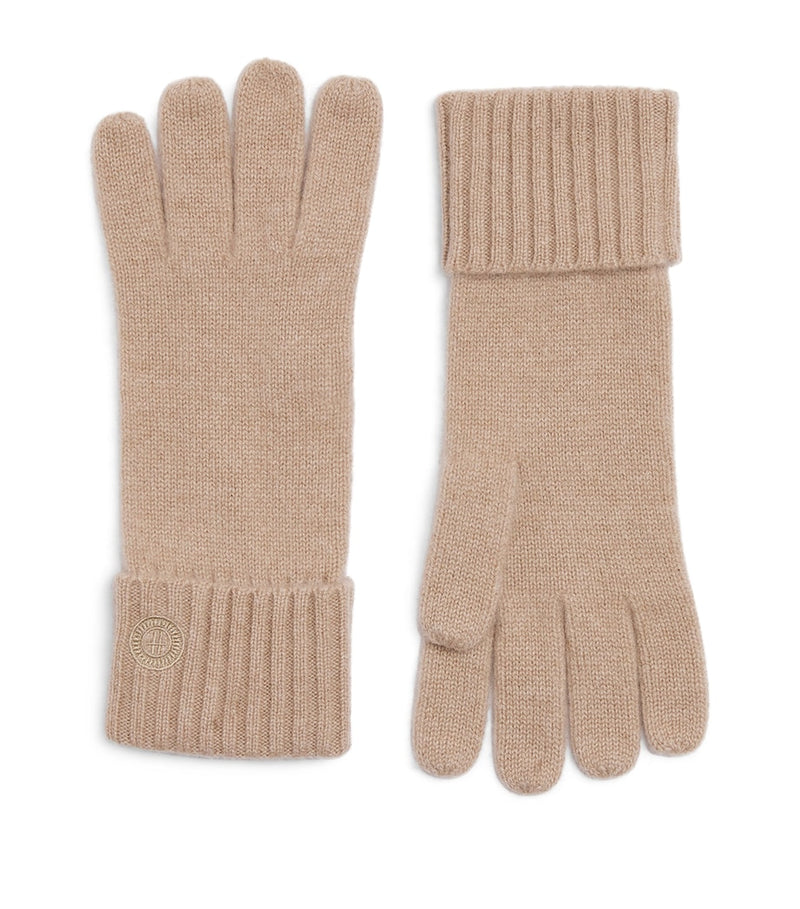 Pure Cashmere Cold-Weather Knit Gloves