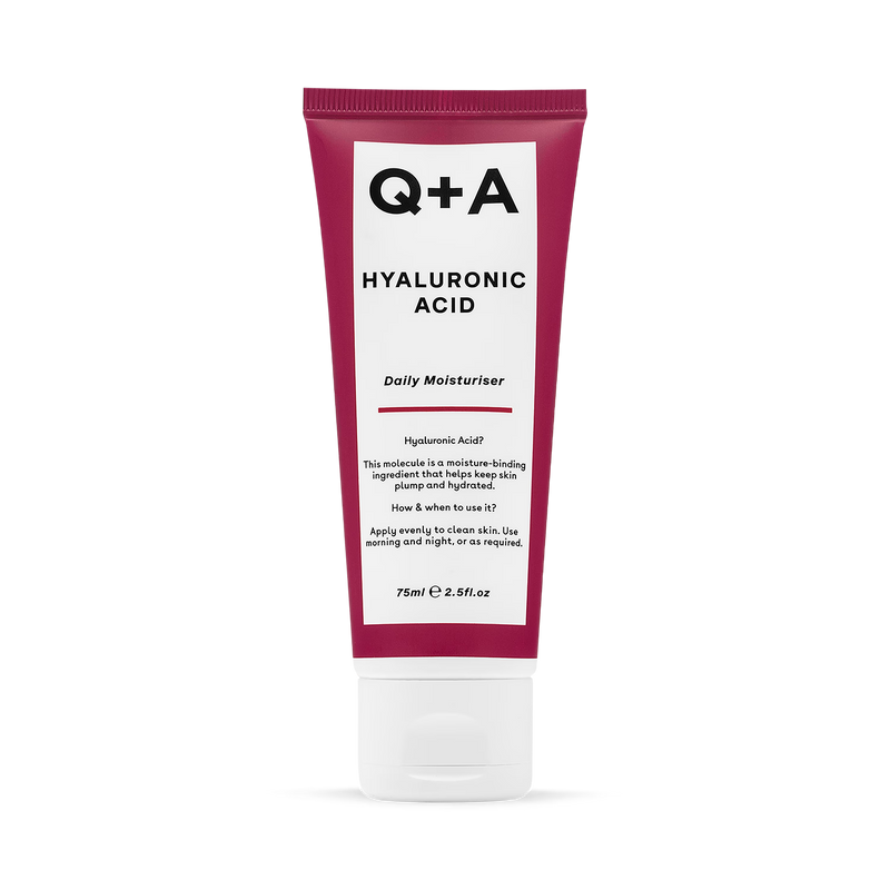 Q+A Hyaluronic Acid Daily Moisturiser 75ml (British brand)