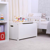 Tidlo White Wooden Toy Chest GOODS Superdrug
