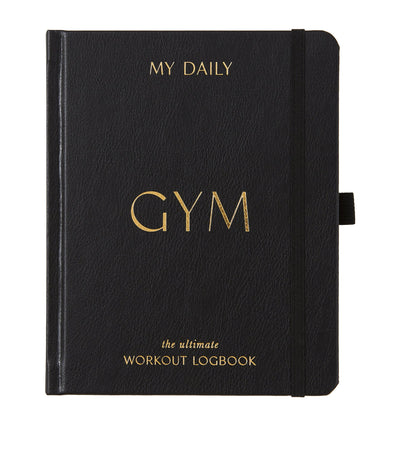 Blush and Gold My Daily Gym Planner Fitness & Wellbeing Journal