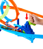 Hot Wheels Hot Wheels Stunt Tracks Rapid Launch Cyclone Set
