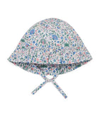 Tartine et Chocolat Cotton Liberty Print Floral Bonnet
