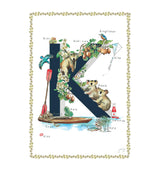 Jo Laing A4 Letter Print Art Print