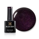 Bluesky Plum Paisley professional gel nail polish - British product