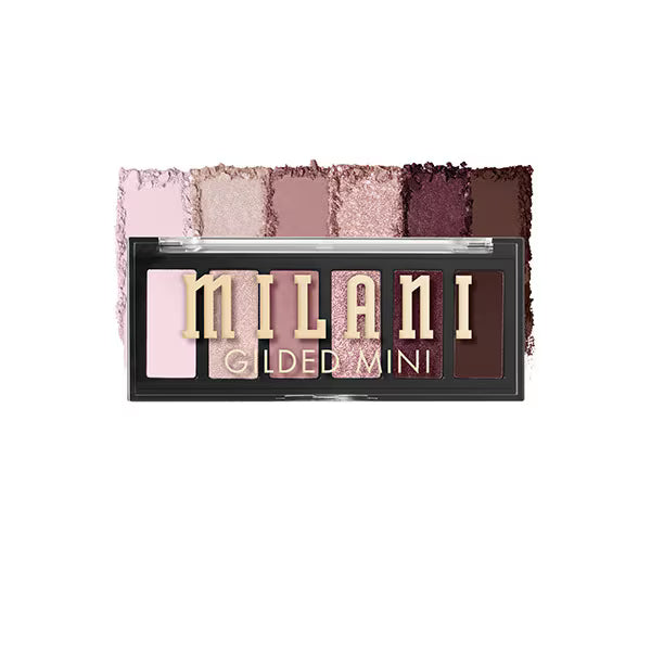Milani Gilded Mini Palette 140 The Wine Down eyeshadow imported from the UK