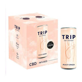 TRIP CBD Peach Ginger Drink - 4 x 250ml Multipack GOODS Boots
