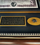Leipzig Galleries Titanic Last Survivor Autograph and Relic Display