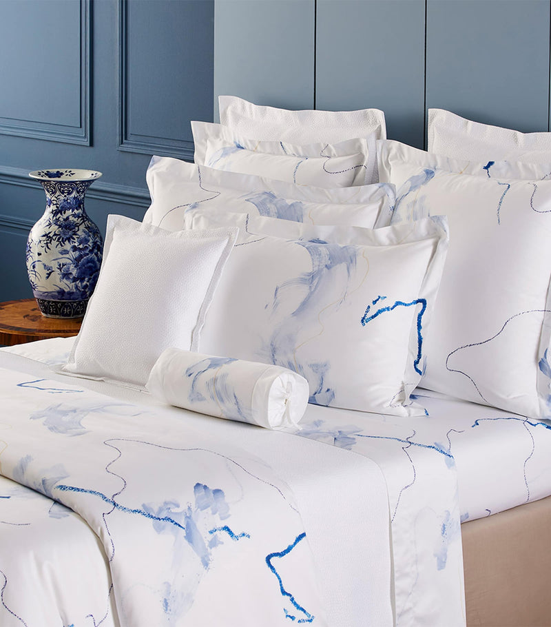 Yves Delorme Couture Ulysse Boudoir Oxford pillowcase 30cm x 40cm (British brand)